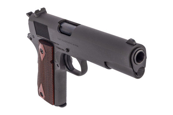 The Colt Government model is a full-sized 1911 pistol.